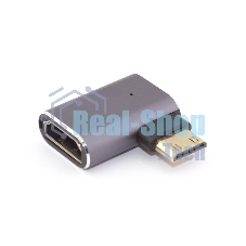 Переходник mini HDMI на HDMI влево