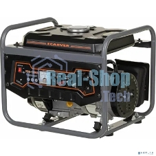 Электрогенератор бензиновый Carver PPG-1200, 1.05 кВт, 65 дБ, 24 кг