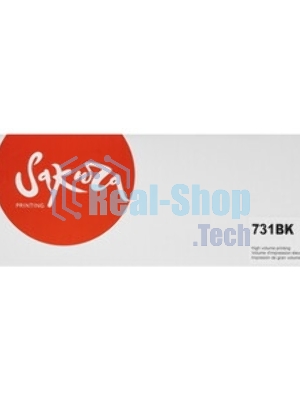 Картридж лазерный Sakura 731BK для Canon i-sensys LBP7100C/7110C, черный, 1 400 к.