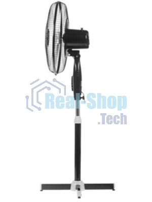 Вентилятор Centek CT-5015 чёрный, напольный, 40 Вт, 3 скорости, 43 см
