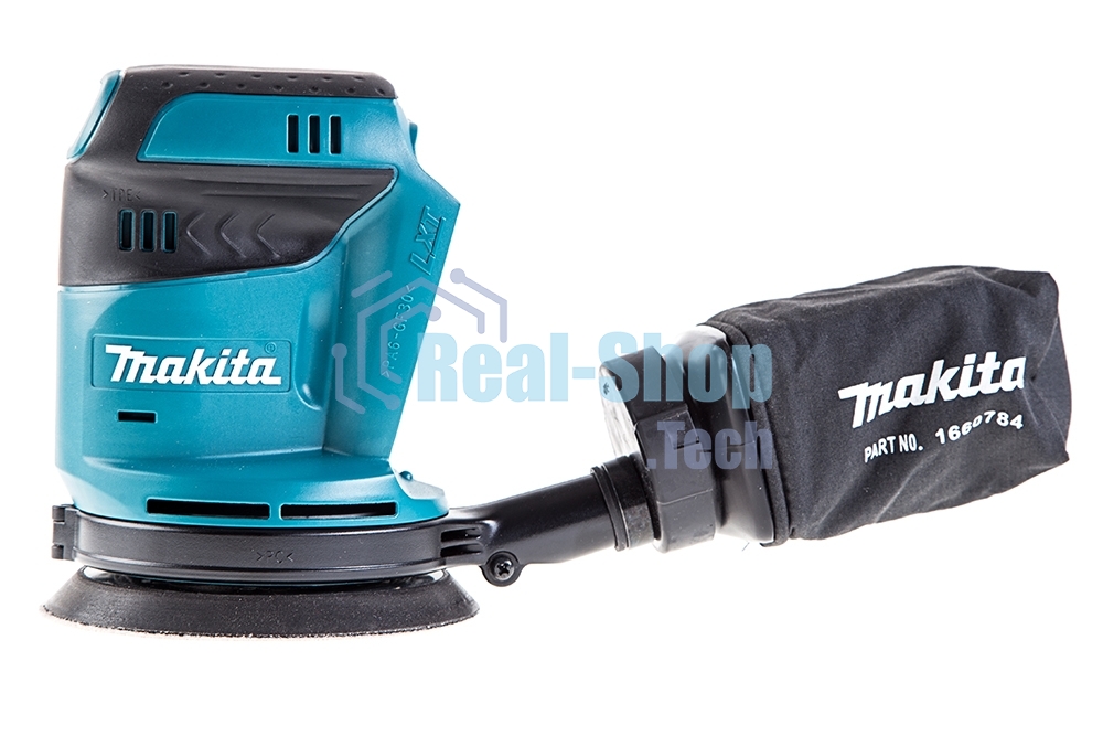 Эксцентриковая шлифовальная машина Makita DBO180Z 18В LiIon ф125мм 7000/9500/11000об/мин ампл.2.8мм 1.7кг