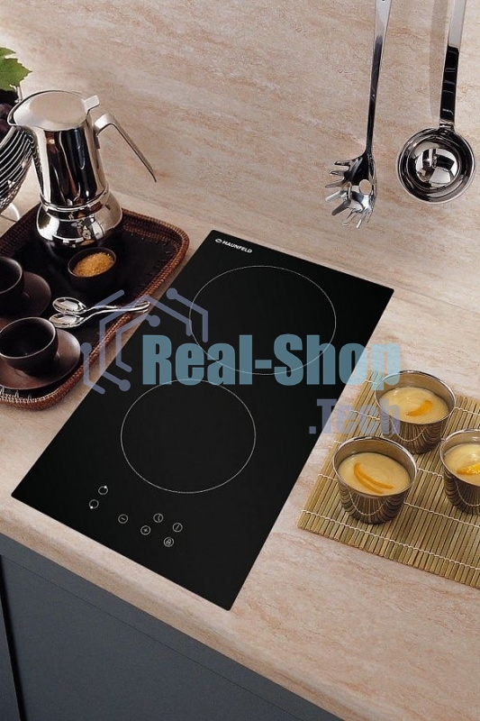 Панель варочная Maunfeld EVCE.292-BK ДОМИНО, ЧЕРНОЕ стекло