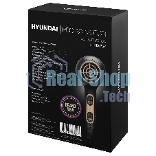 Фен Hyundai H-HD0767 2000Вт черный