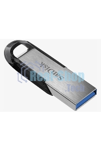 Флешка USB Sandisk CZ73 Cruzer Ultra Flair (SDCZ73-128G-G46), 128Gb, USB 3.0, R/W 150/45, серебристый/черный