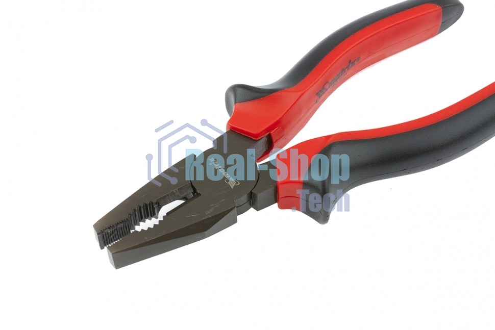 Плоскогубцы Matrix черный Nickel, 180 мм, комбинированные, двухкомпонентные рукоятки