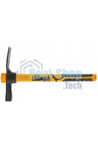 Кирка-молоток Denzel 650 г, фибергласовая обрезиненная рукоятка 385 мм