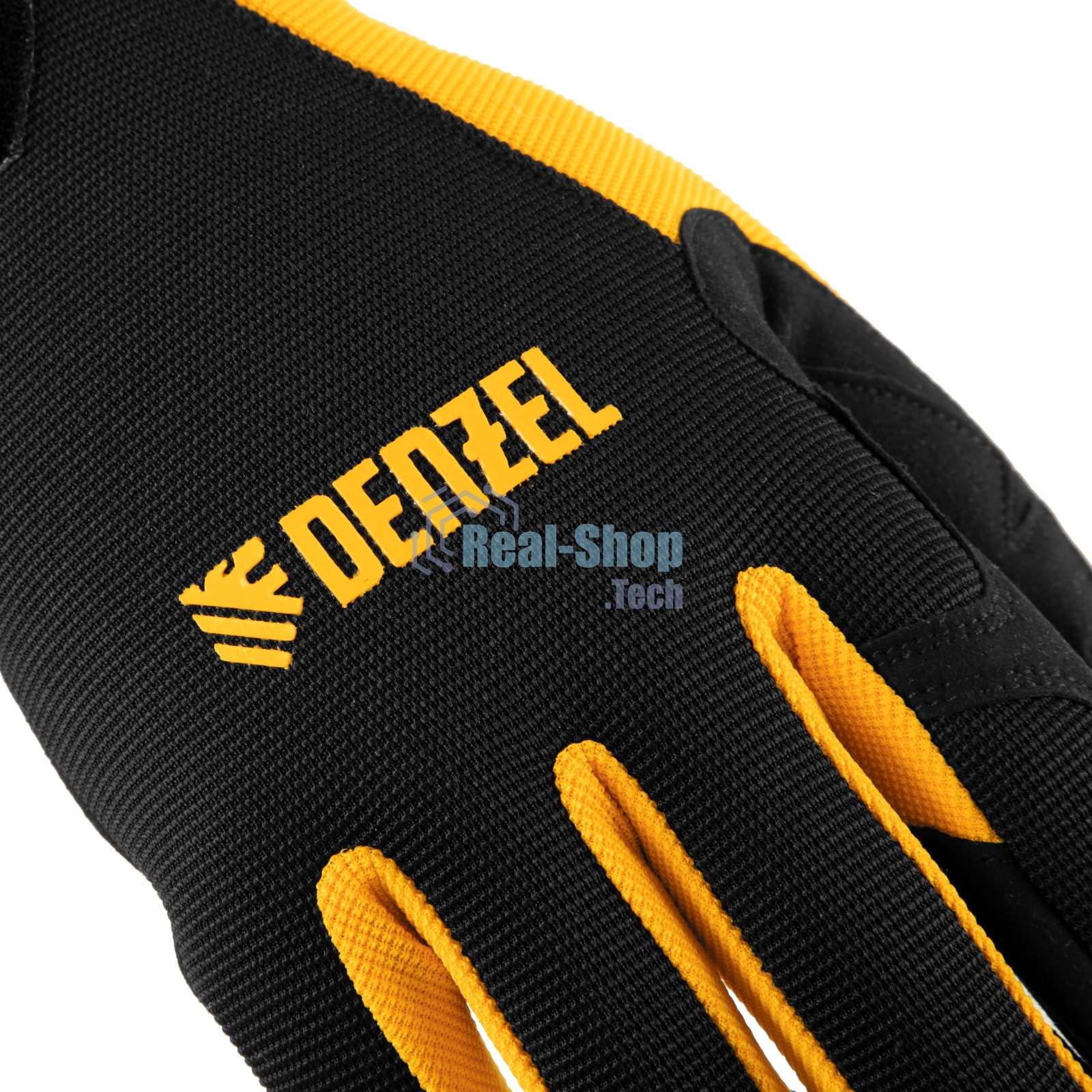 Перчатки универсальные Denzel на липучке, размер 9