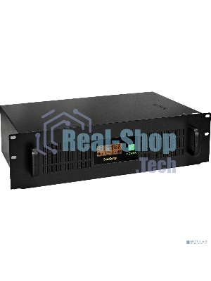 Источник бесперебойного питания ExeGate ServerRM UNL-1000.LCD.AVR.2SH.3C13.USB.2U 1000VA/650W, Color LCD, AVR, 2*Schuko+3*C13, USB, 2U, установка в стойку, черный