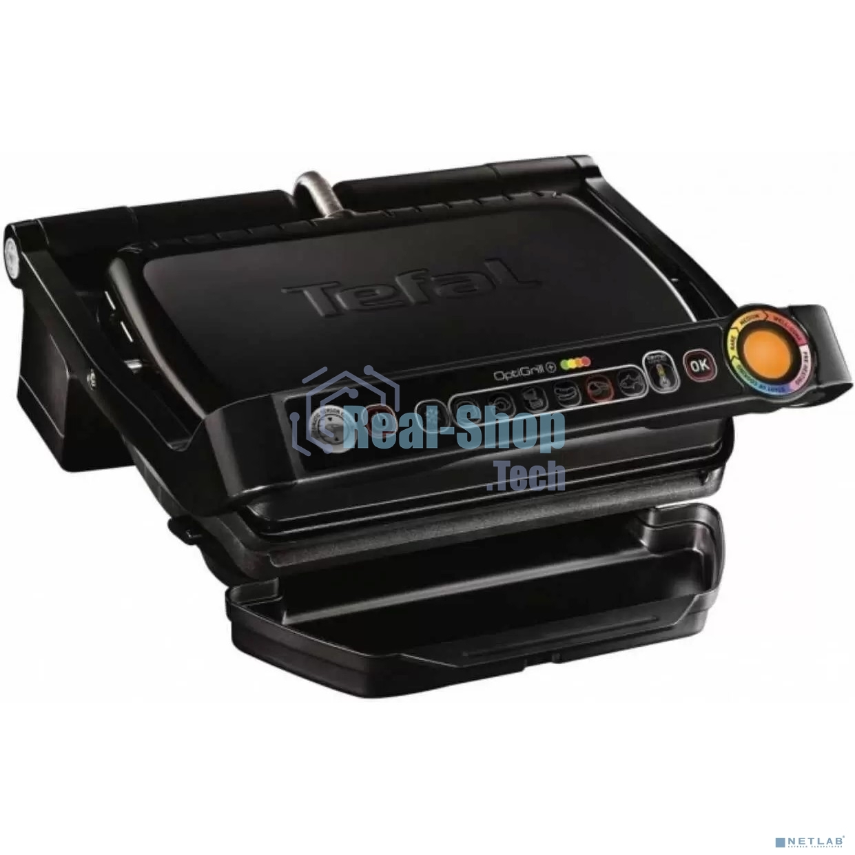 Гриль электрический Tefal GC714834, черный