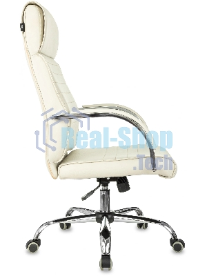Кресло Бюрократ T-8010SL/IVORY слоновая кость, экокожа