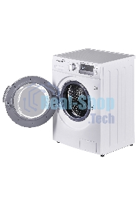 Стирально-сушильная машина Maunfeld MFWM1586WHS белая, загрузка фронтальная 8 кг, 1200об/мин, класс А