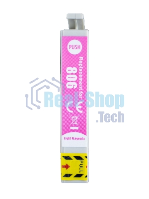 Картридж струйный Sakura C13T08064011 (T0806) для Epson, светло-пурпурный, 7,4 мл.