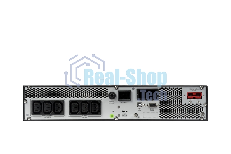 Источник бесперебойного питания Systeme Electriс Smart-Save Online SRV, 2000VA/1800W, On-Line, Extended-run, Rack 4U (Tower convertible), LCD, Out: 6xC13, SNMP Intelligent Slot, USB, RS-232