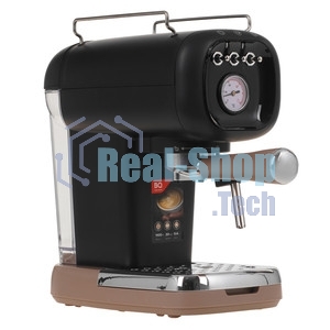 Кофеварка эспрессо BQ CM2004 черный, исп. кофе - молотый, 0.6 л, 1100 Вт, 20 бар