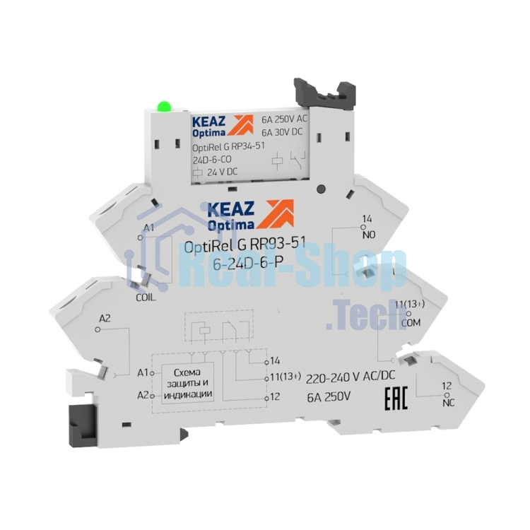 Релейный модуль OptiRel G RM38-61-24D-6-P-CO