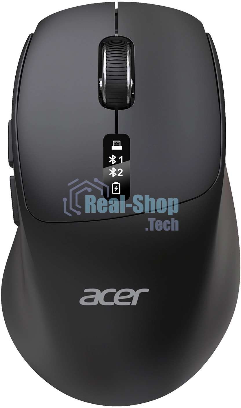 Мышь Acer OMR503 черный оптическая 3200dpi беспров. BT/Radio USB (ZL.MCE11.01B)