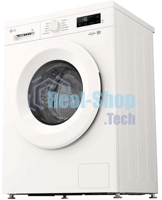 Стиральная машина LG F2Y1NS3W белый, загрузка фронтальная 6 кг, 1200 об/мин., класс: А