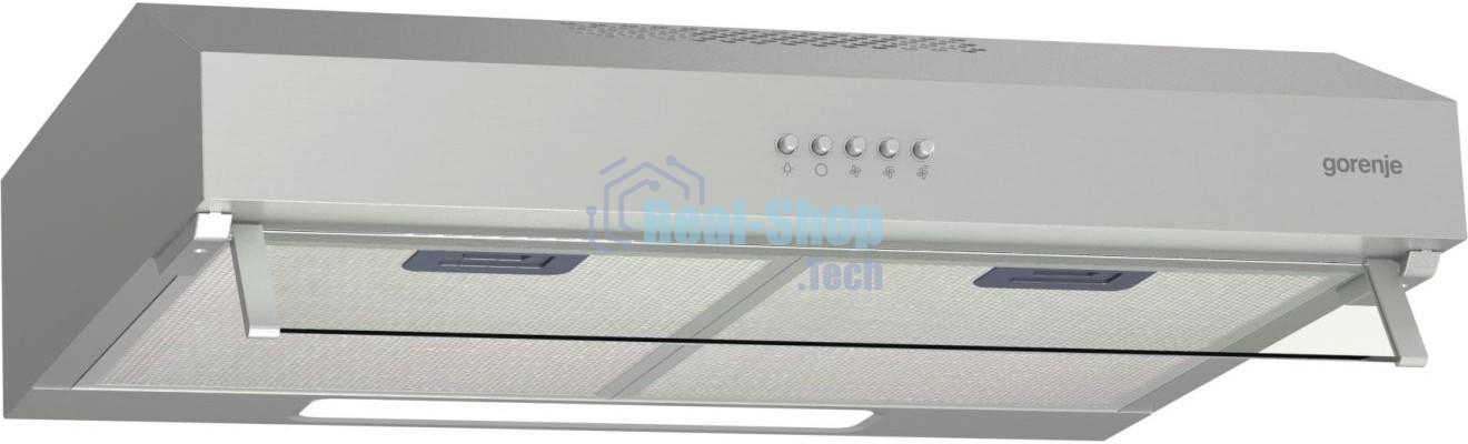 Вытяжка встраиваемая Gorenje WHU529EX/M нержавеющая сталь управление: кнопочное (1 мотор)
