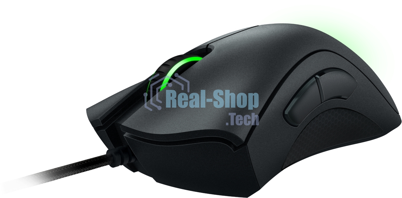 Мышь проводная Razer DeathAdder Essential черный, 6400 dpi, USB, кнопки - 5