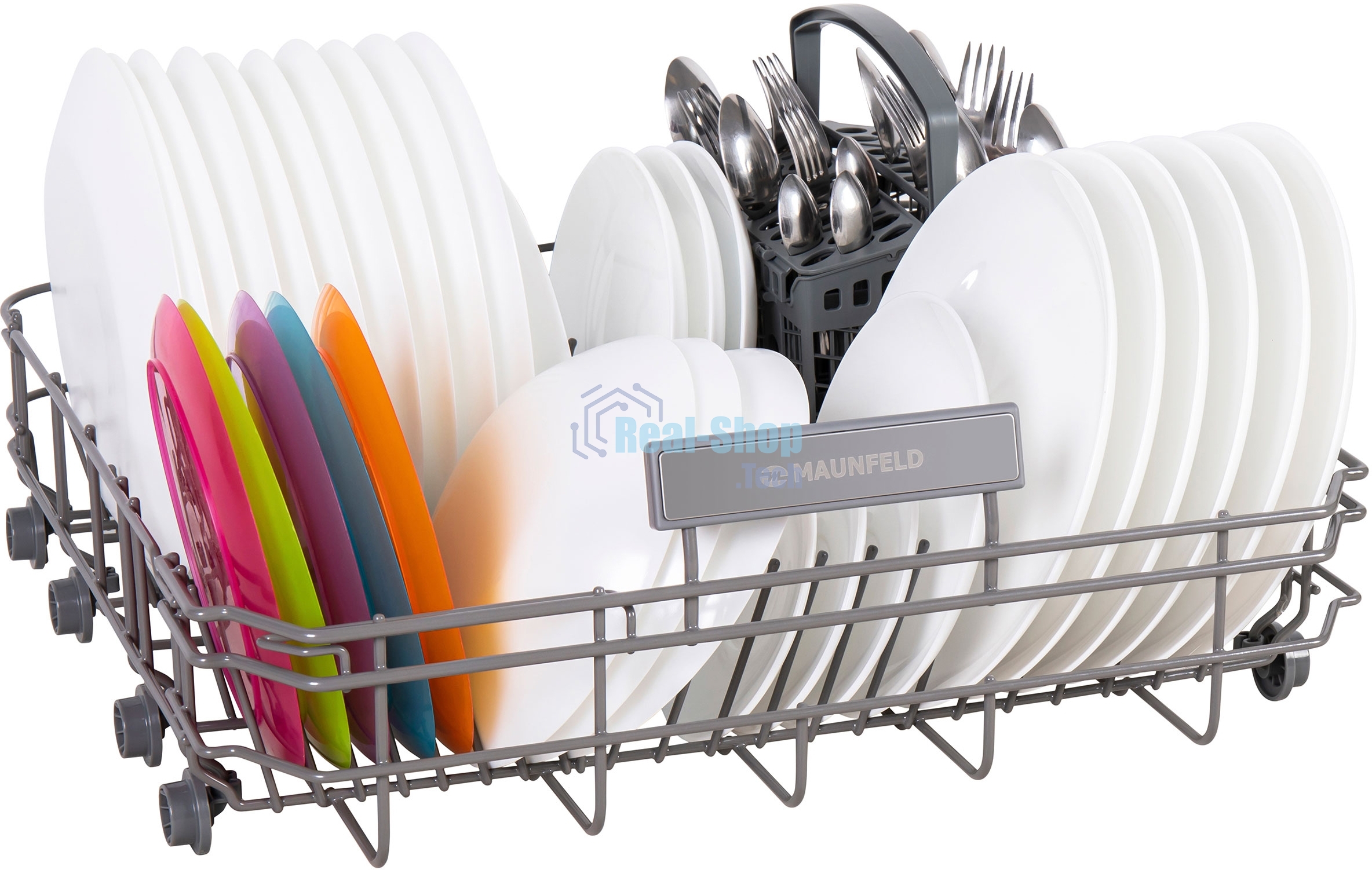 Посудомоечная машина Maunfeld MWF12S, белый, 59.8 см, 12 компл., 52 дБ, класс A+