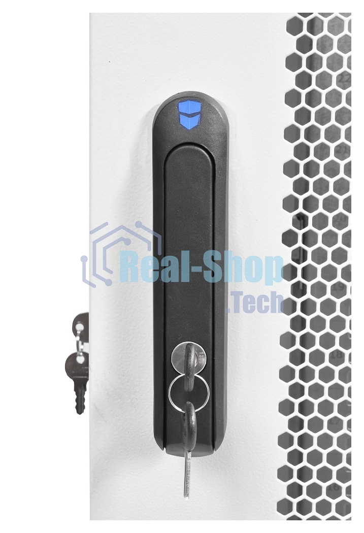 Шкаф телекоммуникационный напольный 42U (800x1000) дверь перфорированная (3 места), ШТК-М-42.8.10-4ААА