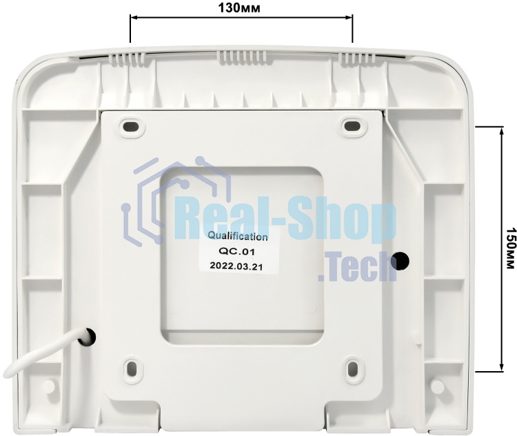 Сушилка для рук Puff 8807 1250Вт белый