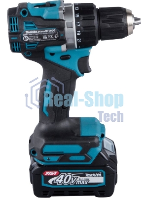 Дрель-шуруповерт Makita DF002GD201, 40 В, 2,5 Ач, 64 Нм, бесщеточный