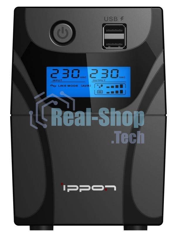 Источник бесперебойного питания Ippon Back Power Pro II Euro 650 360Вт 650ВА черный