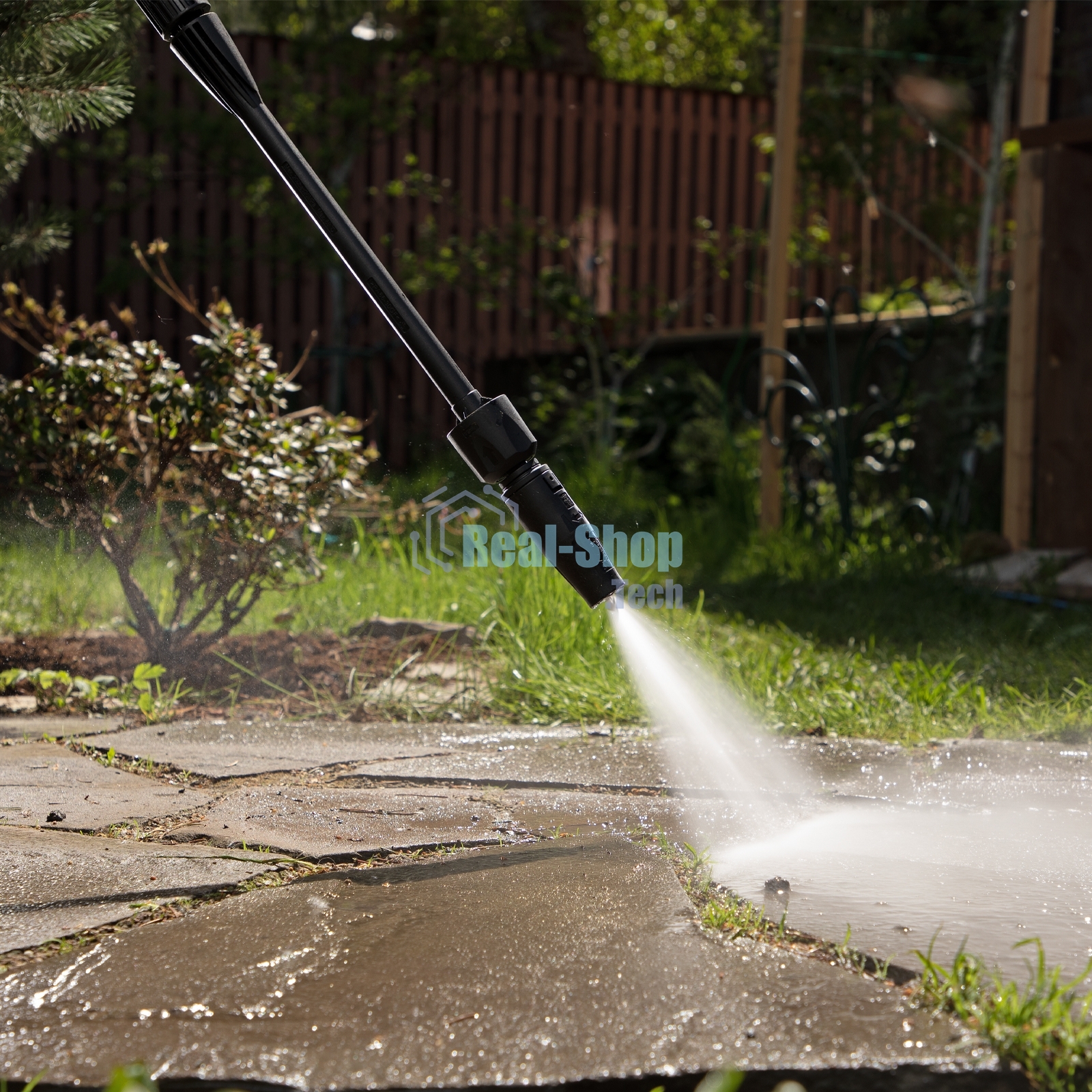 Моечная машина высокого давления Denzel R-135, 1800 Вт, 135 бар, 6 л/мин, колесная