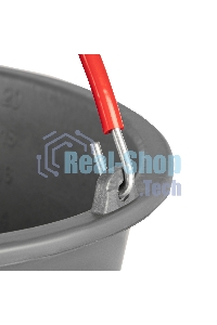 Ведро строительное Matrix пластмассовое 16 л, ударопрочное, обрезиненная ручка