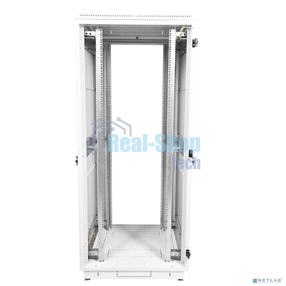 Шкаф телеком. напольный 42U (800x1000) дверь стекло (ШТК-М-42.8.10-1ААА) (3 коробки)