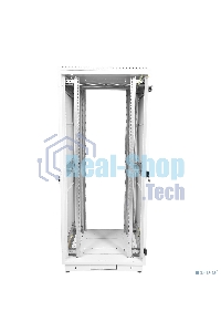 Шкаф телеком. напольный 42U (800x1000) дверь стекло (ШТК-М-42.8.10-1ААА) (3 коробки)