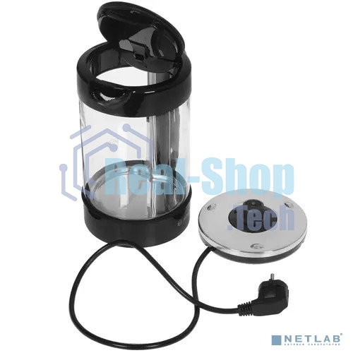 Чайник электрический Bosch TWK70B03 1.7л. 2400Вт черный (корпус: стекло)