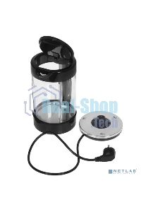 Чайник электрический Bosch TWK70B03 1.7л. 2400Вт черный (корпус: стекло)