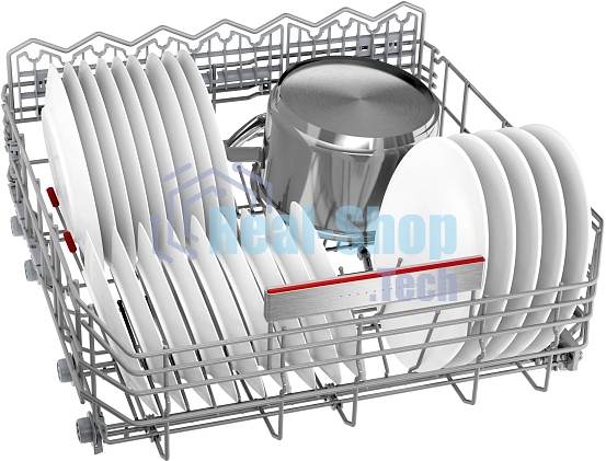 Встраиваемая посудомоечная машина Bosch SMV8YCX02E, серебристый, 59.8 см, 14 компл., 44 дБ, класс A