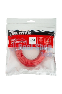 Леска для триммера MTX круглая 2,4 мм х 15 м