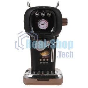 Кофеварка эспрессо BQ CM2004 черный, исп. кофе - молотый, 0.6 л, 1100 Вт, 20 бар