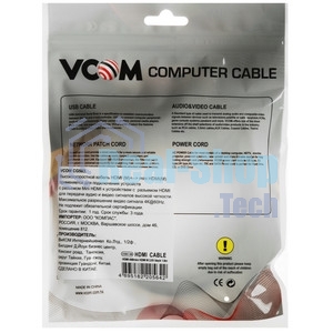 Кабель HDMI-19M --MiniHDMI-19M ver 2.0 1,5 м VCOM CG583-1.8M
