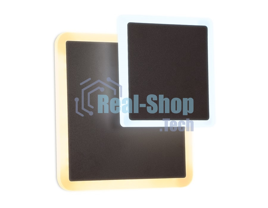 Настенный светодиодный светильник с выключателем Ambrella light FW108 CF кофе LED 3000K/6400K 18W 240*220*50