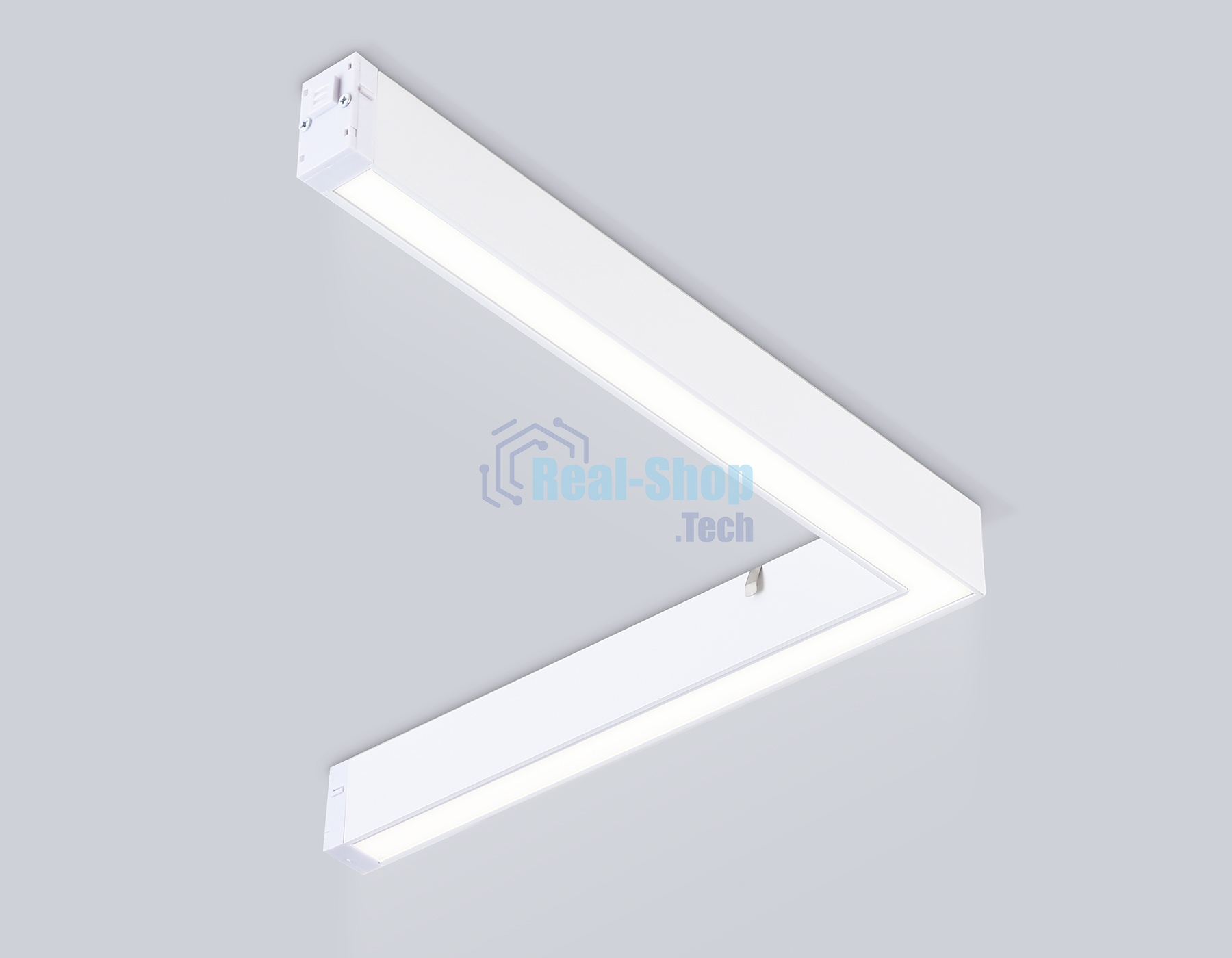 Светильник светодиодный трековый для шинопровода Magnetic Ambrella light GL1705 WH белый IP20 24W 4200K 220V 120° 342*367*42 (Без ПДУ)