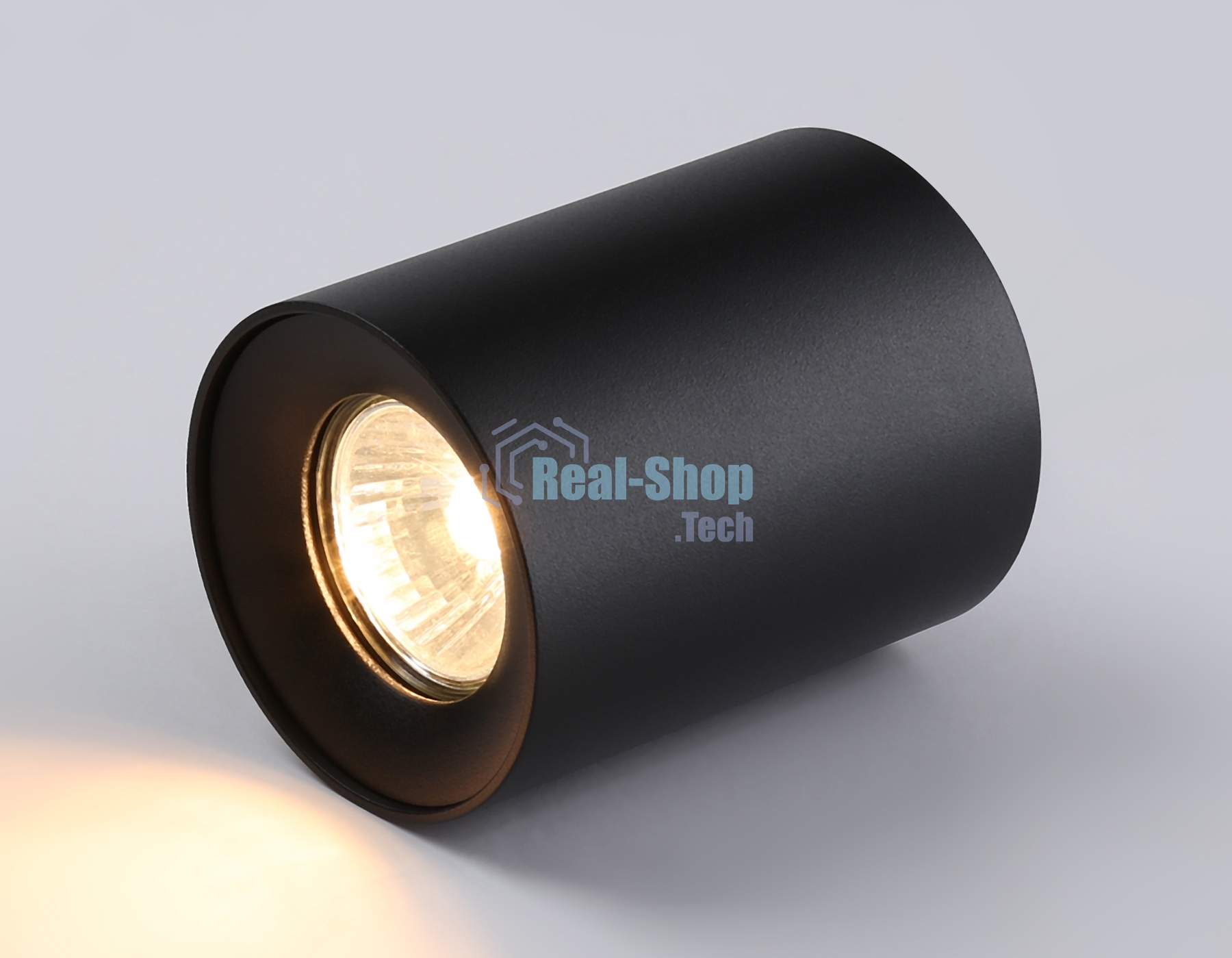 Светильник Ambrella light TN213137 BK черный GU10 max 12W D80*100