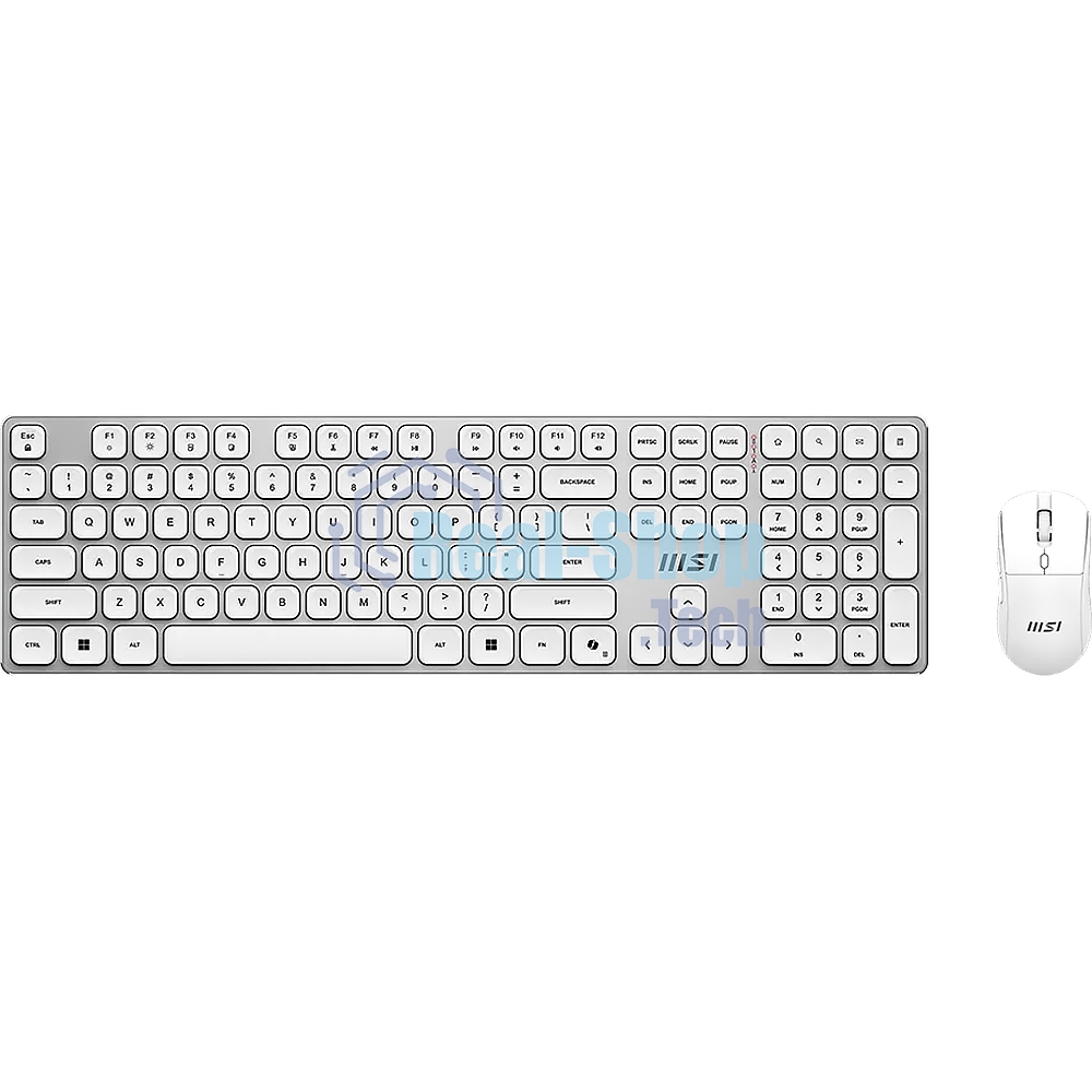 Комплект клавиатура и мышь MSI FORGE K210 W COMBO WHITE RU