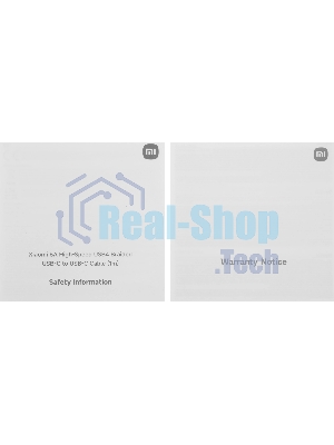Кабель Xiaomi 6A High-speed USB4 Braided USB-C to USB-C Cable (1m) (BHR087BGL)