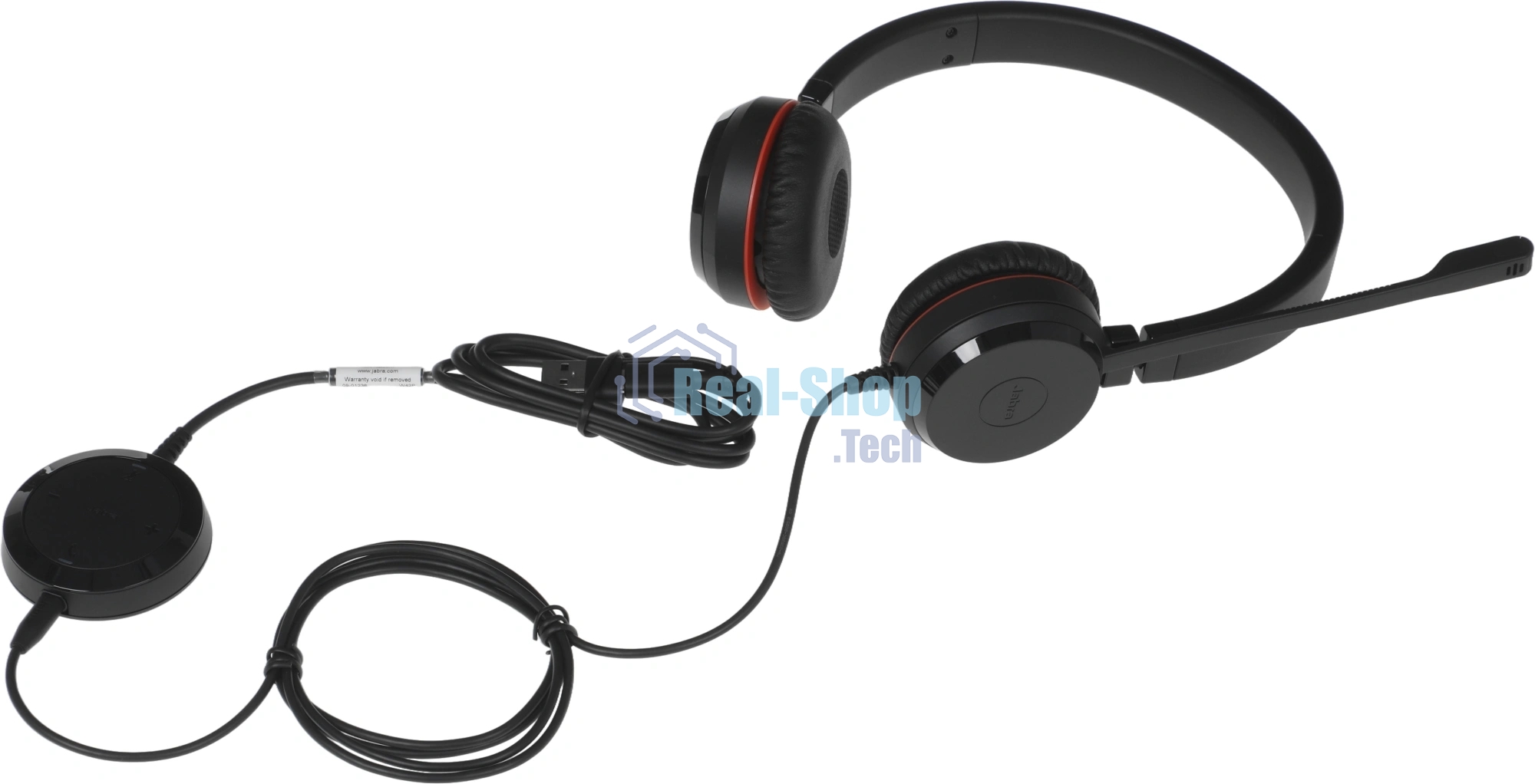 Гарнитура Jabra Evolve 30 II чёрный, проводная, USB