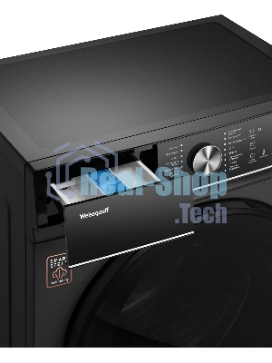 Стиральная машина Weissgauff WM 4106 D Black Edition черный, загрузка фронтальная 6 кг, 1000 об/мин, класс: А
