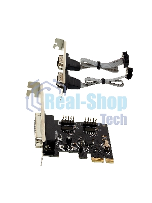 Контроллер ExeGate EXE-303 PCI-E, 2*COM port + 1*LPT (OEM) EX281226RUS