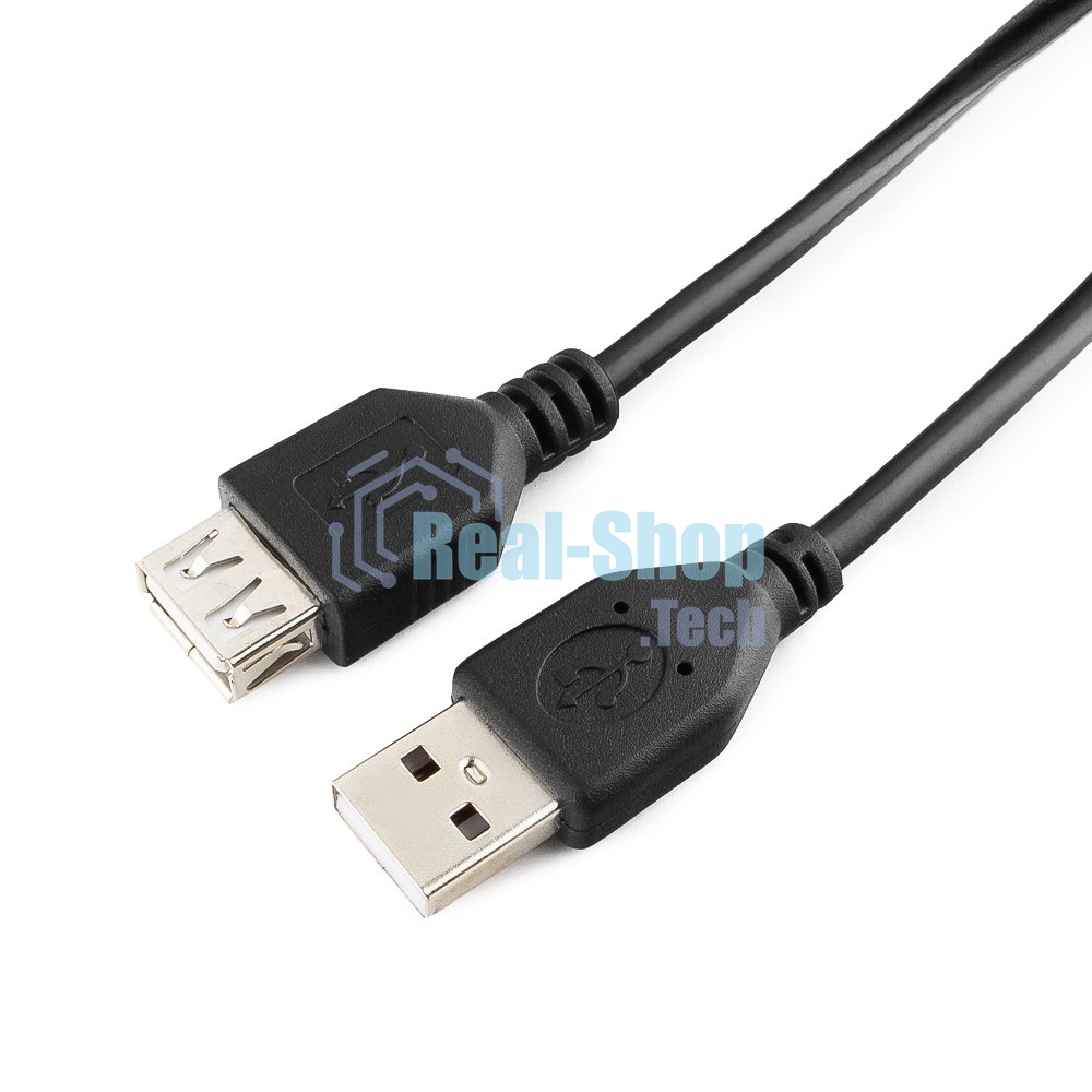 Кабель Gembird PRO USB 2.0 удлинительный 4.5м AM/AF позол. контакты, пакет