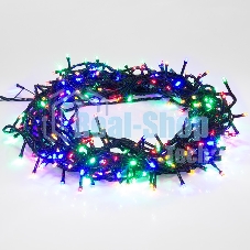 Гирлянда светодиодная универсальная 120 LED МУЛЬТИКОЛОР 12 метров с контроллером