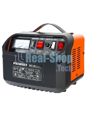 Устройство пуско-зарядное PATRIOT BCT-20 Boost 220В±15% 700Вт 12/24В зарядmax18А 48-220А/ч 6.2кг