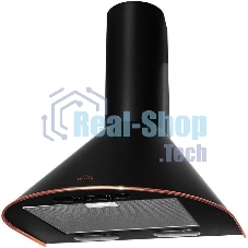 Вытяжка каминная Elikor Эпсилон 60П-430-П3Л черный/бронза, 60 см, 430 куб. м/ч, 54 дБ